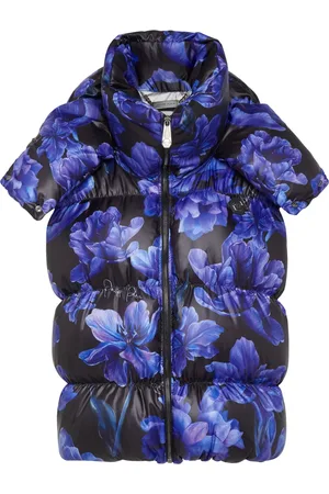 Philipp Plein Chaleco acolchado con estampado floral