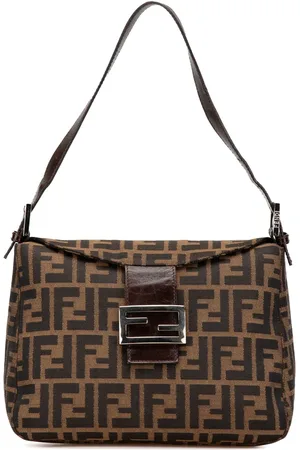 Fendi Bolso de hombro Zucca Canvas Mamma 2000-2024