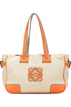 Loewe Bolso shopper con lona y anagrama 2007