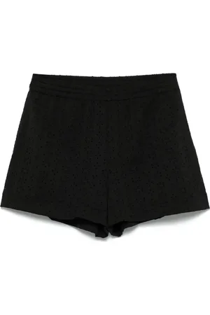 FISICO Pantalones cortos con bordado inglés