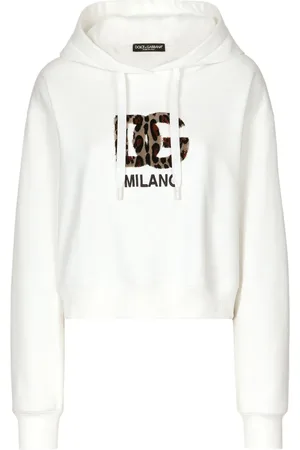 Dolce & Gabbana Sudadera con capucha y parche del logo