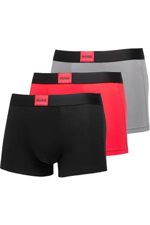 HUGO BOSS Set de tres bóxeres con logo