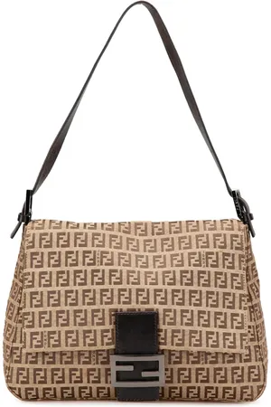 Fendi Bolso de hombro Mamma Forever de lona con monograma Zucchino 2010-2024