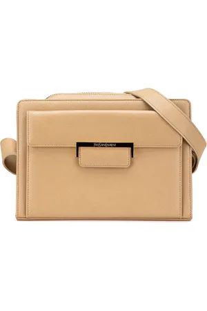 Saint Laurent Bandolera de piel 20st Century