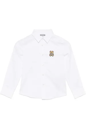 Moschino Camisa con parche del logo
