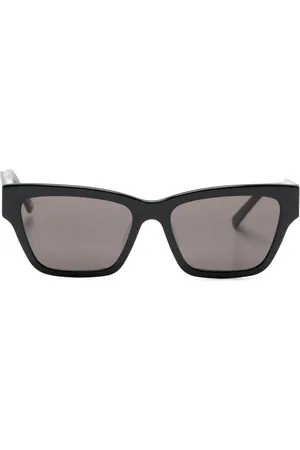 Balenciaga Gafas con logo grabado y montura cuadrada