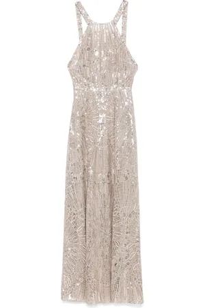 Elie saab Vestido largo con lentejuelas