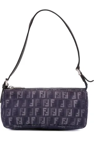 Fendi Bolso de hombro Zucchino Denim Pochette 2000-2010