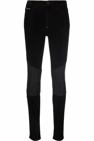 Philipp Plein Vaqueros skinny de talle alto