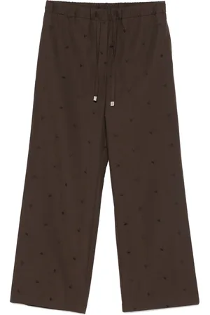 The Attico Pantalones rectos con pinzas