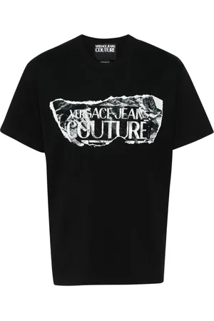 VERSACE Camiseta con logo estampado