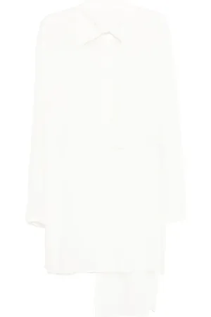 YOHJI YAMAMOTO Camisa con cuello y doble capa