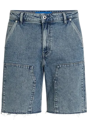 Karl Lagerfeld Shorts con dobladillo sin rematar