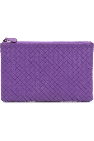Bottega Veneta Bolso de mano Nappa Intrecciato Zip Pouch mediano 2012-2024
