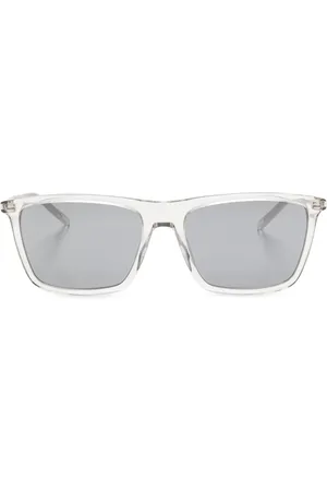 Saint Laurent Gafas de sol con montura transparente