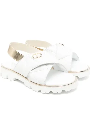 Twin-Set Sandalias con placa del logo