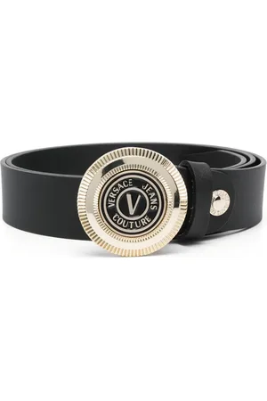 VERSACE Cinturón con hebilla del logo