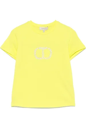Twin-Set Camiseta con aplique de strass oval
