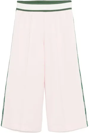Emporio Armani Pantalones con ribete del logo