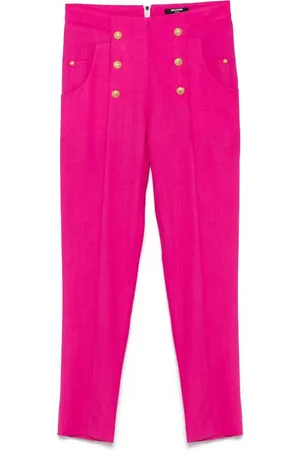 Balmain Pantalones con botones del logo