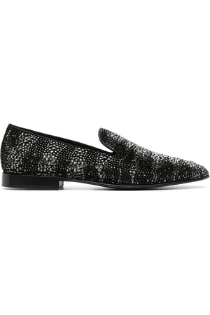 Roberto Cavalli Mocasines con apliques de cristal