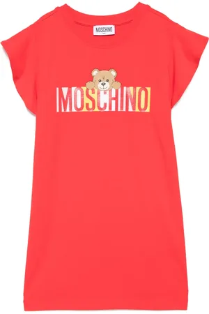 Moschino Vestido con logo estampado