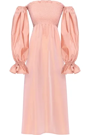 Sleeper Vestido midi Atlanta con hombros descubiertos