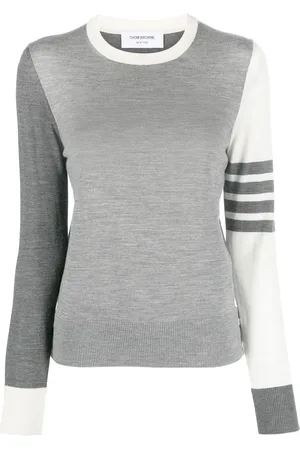 Thom Browne Jersey con cuello redondo