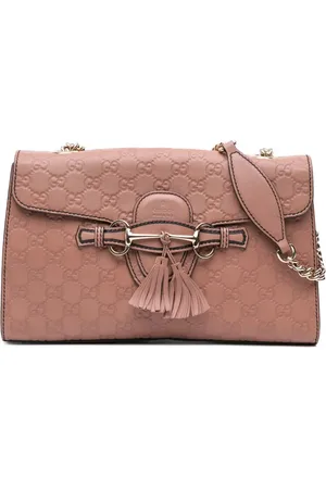 Gucci Bolso de hombro Guccissima Emily mediano 2016-2024