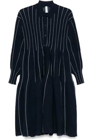CFCL Vestido camisero midi de manga larga
