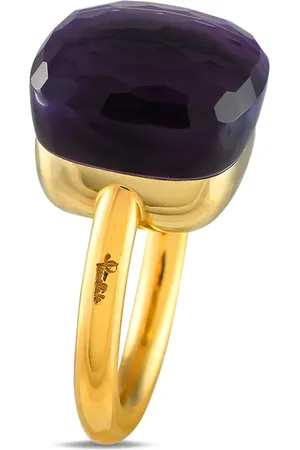 Pomellato Anillo Nudo en oro amarillo de 18 ct con amatista