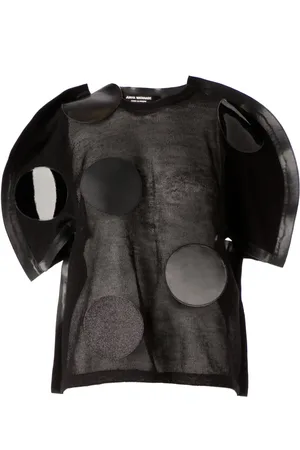 JUNYA WATANABE Camiseta estructura con lunares