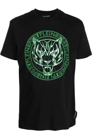Philipp Plein Camiseta con tigre estampado