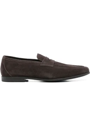 CANALI Mocasines con logo grabado