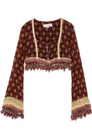 Dolce & Gabbana Top con motivo floral 2000