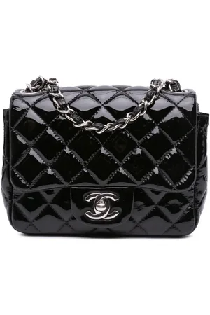 CHANEL Bandolera mini cuadrada con solapa 2012-2013