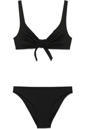 FISICO Bikini con detalle de macramé
