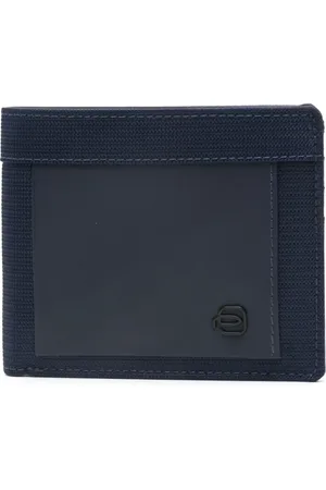 Piquadro Cartera con placa del logo
