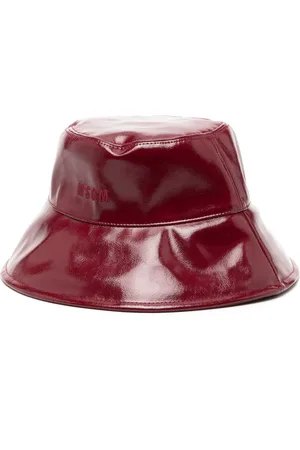 Msgm Sombrero de pescador con logo bordado