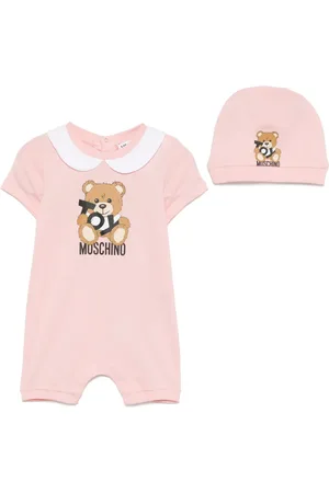 Moschino Pelele con motivo gráfico