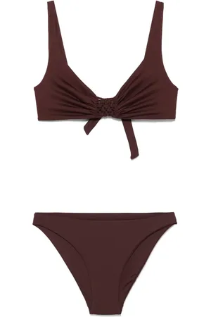 FISICO Bikini con detalle de macramé