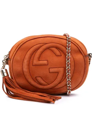 Gucci Bandolera Mini Nubuck Soho Chain 2016-2024