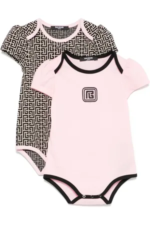 Balmain Set de dos bodies con motivo PB Labyrinth