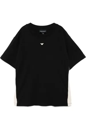 Emporio Armani Camiseta con logo bordado