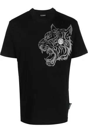 Philipp Plein Camiseta con motivo de tigre