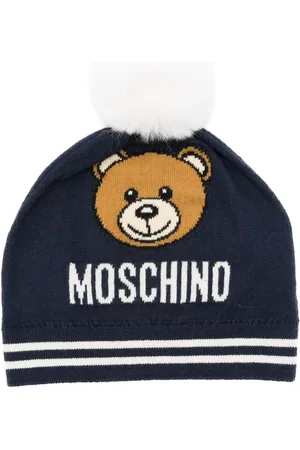Moschino Gorro con motivo Teddy Bear
