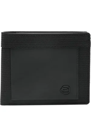 Piquadro Cartera con placa del logo