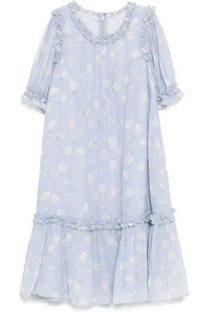 Needle & Thread Vestido Rose Ditsy de gasa