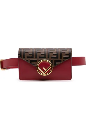 Fendi Riñonera Zucca Embossed Leather F is Fendi Convertible 2010-2024