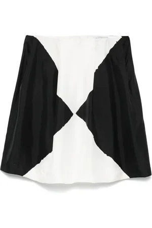 Saint Laurent Minifalda de seda 2000